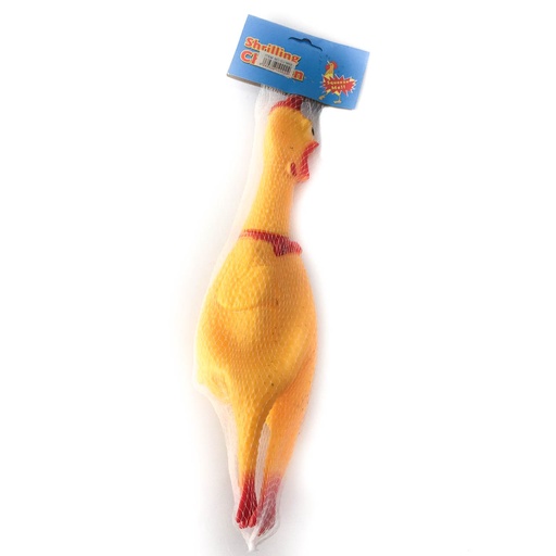 [286406] CHIFLE P/ MASCOTA GALLINA 16cm e/Rd ( DL14957 )