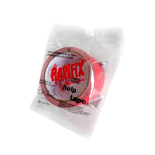 [288243] CINTA ADHESIVA TELA ROJA 50.80MM X 9.14MTS E/ BO ( 650 )