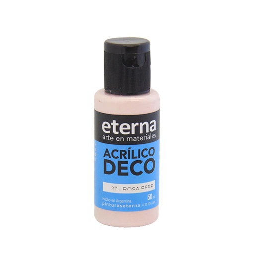 [291488] ACRILICO DECORATIVO PREMIUM ETERNA ROSA BEBE 50ml ( 37 )