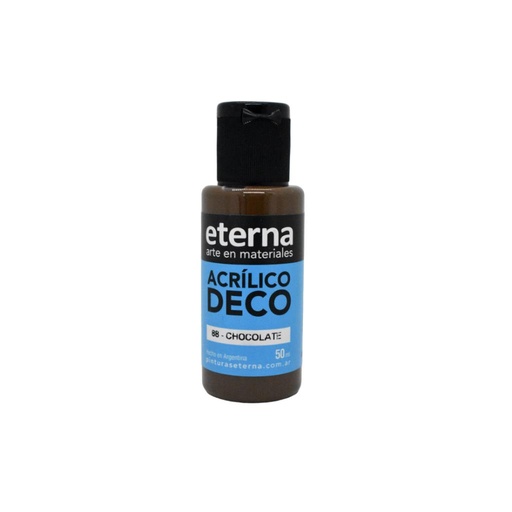 [291796] ACRILICO DECORATIVO ETERNA PREMIUM 50ML CHOCOLATE ( 88 )