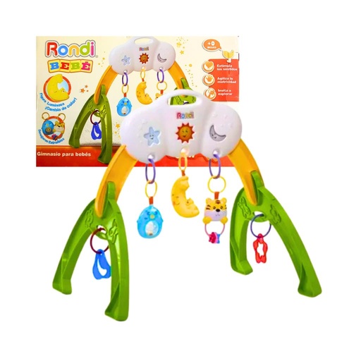 [297659] *GIMNASIO DE ACTIVIDADES RONDI P/ BEBE C/ 5 ACCESORIOS e/Cj ( 2509 )