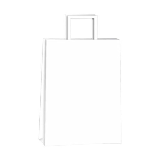 [298418] BOLSA P/ REGALO LISA 14 X 8 X 20CM BLANCA ( 44400882 )