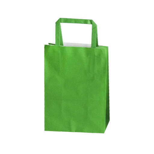 [298462] BOLSA P/ REGALO LISA 14 X 8 X 20CM VERDE ( 44400881 )