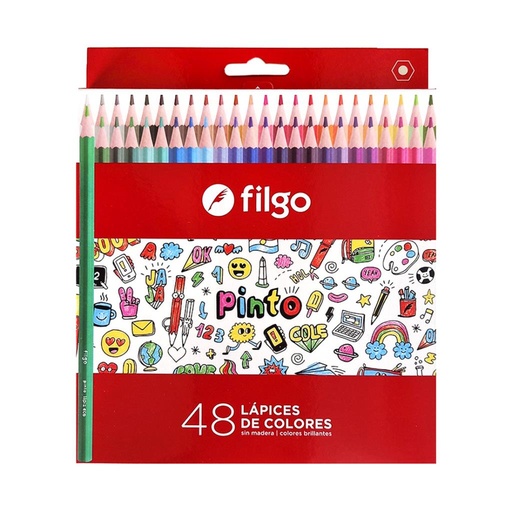 [299782] LAPICES FILGO COLOR LARGO x48 e/Cj ( PN201-E48-SUR )
