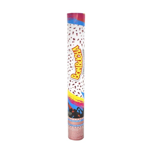 [301322] CAÑON LANZA PAPELITOS BOMBUCHA ROSA METALIZADO ( 73307 )