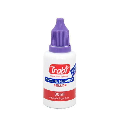 [303412] TINTA TRABI P/ MARCADOR PERMANENTE X30ML NEGRO