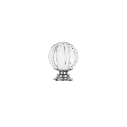 [303808] TIRADOR DE VIDRIO JUMBO P/ CAJONES 3.5CM E/ BO
