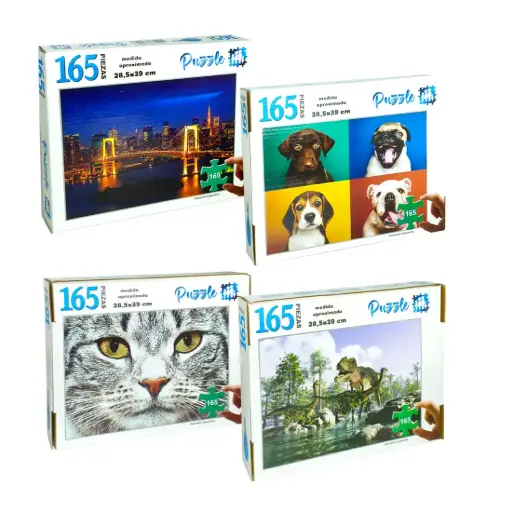 [304127] ROMPECABEZAS RUESTES 165pzs e/Cj ( 1248/51 )