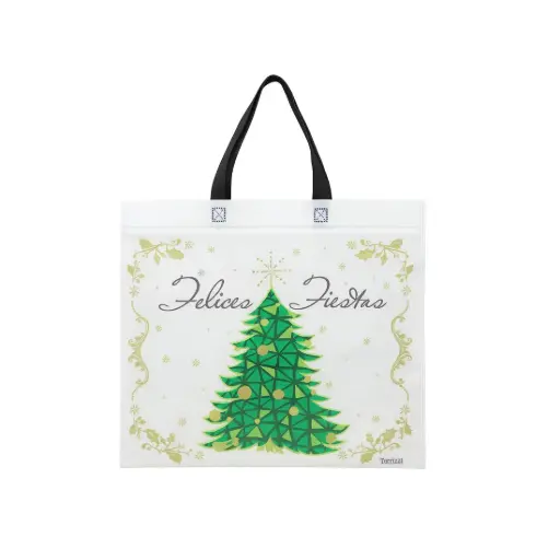 [306646] BOLSA TELA NAVIDAD 45cm x 40cm