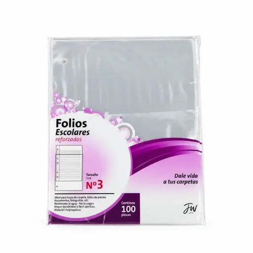 [310727] FOLIOS FW Nº3 REFORZADOS x100 e/Bo ( SP95100A / 2290 )