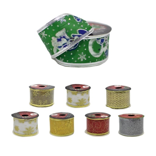 [312443] CINTA NAVIDEÑA 5CM X 2M ( NS229737 )