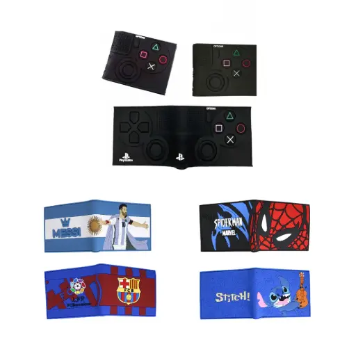 [316216] BILLETERA GOMA PERSONAJES