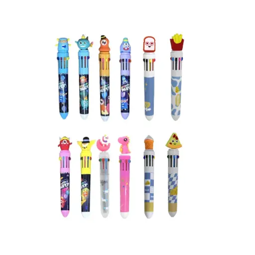 [320858] LAPICERA DISEÑOS x10 COLORES 