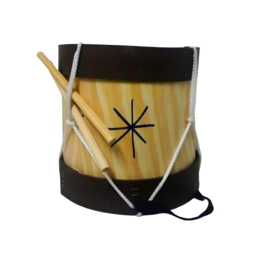 [320880] TAMBOR CRIOLLO GRANDE 24 X 25CM ( 1228 )