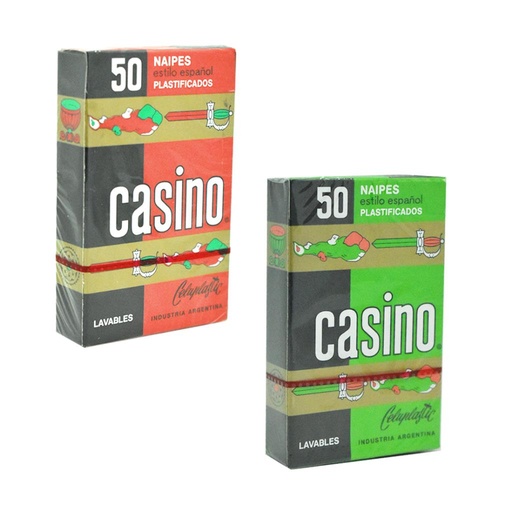 [324279] NAIPES ESPAÑOLES CASINO x50 e/Cj
