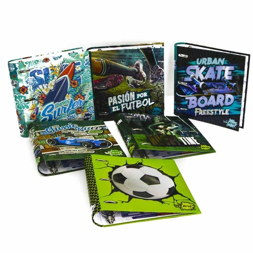 [350228] CARPETA INKDROP N°3 ESTAMPADA