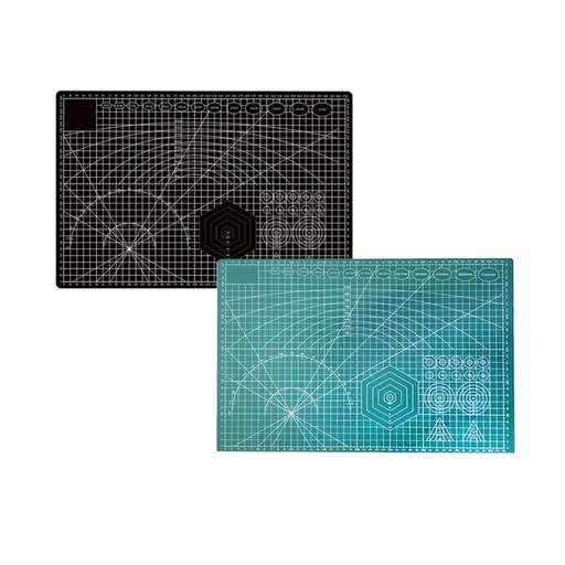 [394118] BASE DE CORTE A3 CBX VERDE / NEGRO / ROSA E/ BO