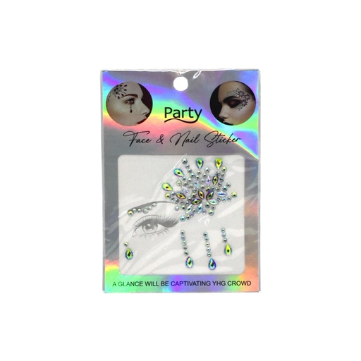 [397418] STICKER STRASS FACIAL E/CT