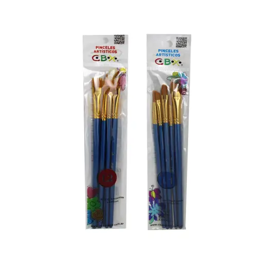 [415491] PINCELES ARTISTICOS CBX x5 e/Bo