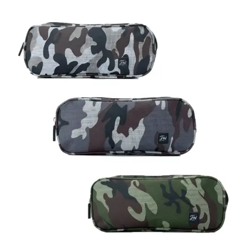 [420683] CARTUCHERA FW OVAL MILITAR 1 CIERRE E/BO ( 998494 )