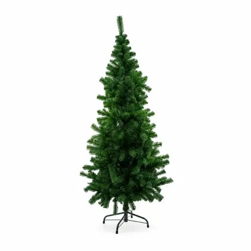 [448381] ARBOL NAVIDEÑO CANADIENSE VERDE C/ PIE METAL 1.50MTS ( 81855 )
