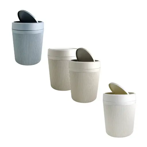 [453617] CESTO PLASTICO P/ RESIDUOS 4.2lts ( VC142 )