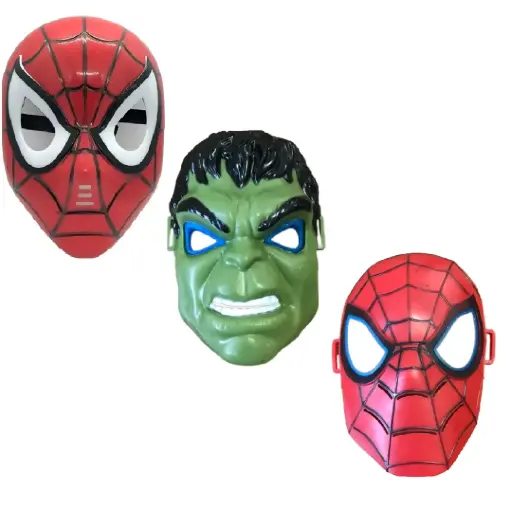 [454882] MASCARA PERSONAJES C/ LUZ LED E/ BO