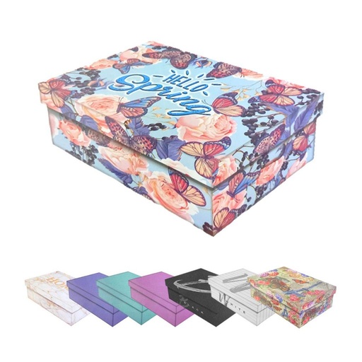 [455586] CAJA P/ ARMAR DECO MEDIANA INKDROP 39.8 X 29.5 X 14.4CM ( 200 / 201 )