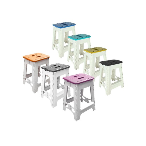 [456378] BANCO PLEGABLE PLASTICO GRANDE 46 X 23 X 30CM