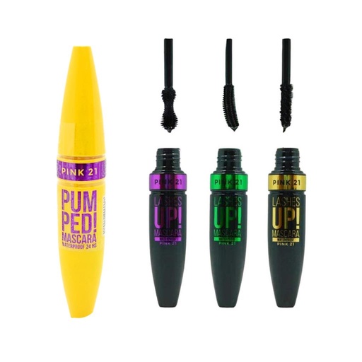 [456455] MASCARA P/PESTAÑA PK21 WATERPROOF 10ML ( CS2552 / CS2553 )