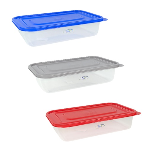 [456477] HERMETICO RECTANGULAR CROM BARI 2LTS