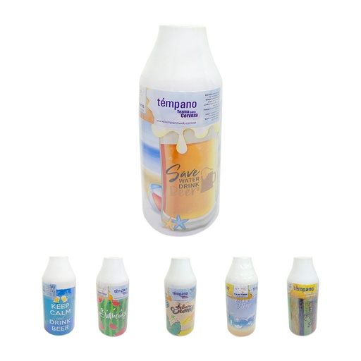 [458226] CONSERVADORA TELGOPOR P/ BOTELLA C/ FRASES 1LTS