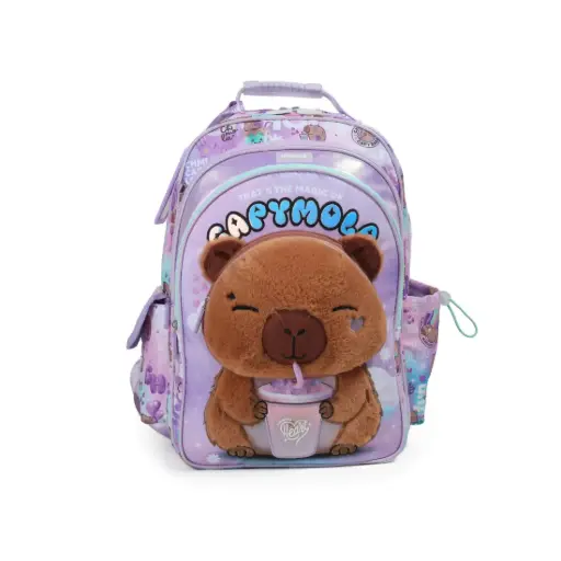 [464353] MOCHILA CAPIBARA 3 CIERRES 45cm ( BT298 )