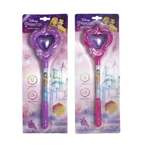 [464936] VARITA PRINCESAS C/ LUZ Y SONIDO e/Bl ( 54282 )