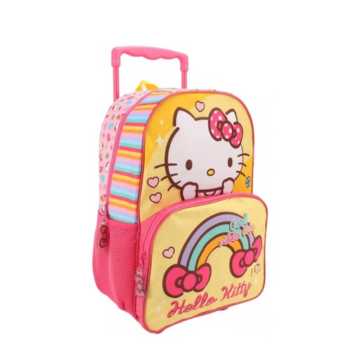 [466069] MOCHILA CARRITO HELLO KITTY 2 CIERRES 40CM ( 88120 )