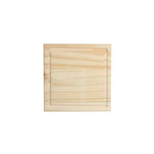 [466333] PLATO MADERA CUADRADO 23cm (274472)