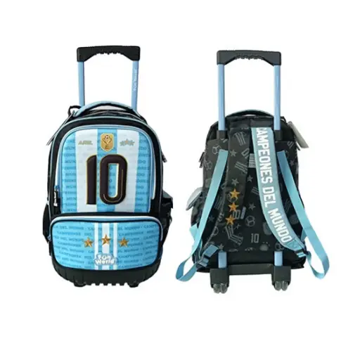 [466685] &MOCHILA CARRITO FW CAMPEONES 3 CIERRES 46cm e/Bo ( 202173 )