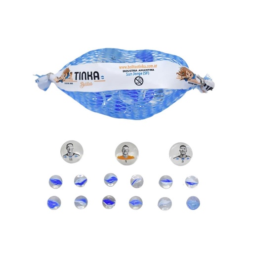 [467081] &*BOLITAS CAMPEONES DELTSMUNDO ARGENTINA X15 E/RD