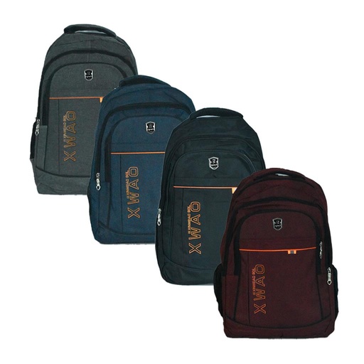 [468467] MOCHILA XWAO 4 CIERRES 47CM