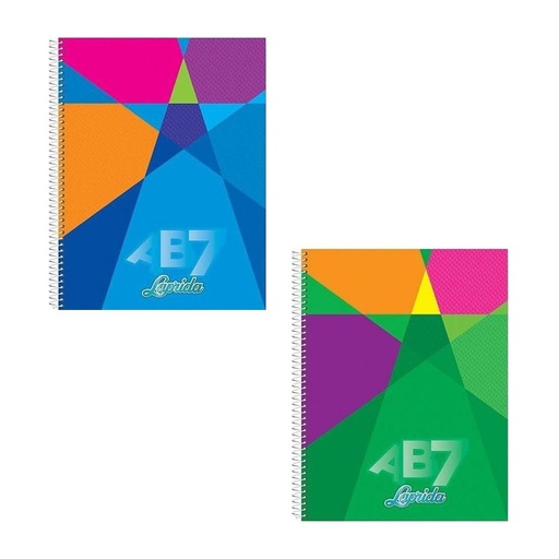 [470260] *CUADERNO LAPRIDA AB7 T/DURA C/ESPIRAL X60HJS RAYAD