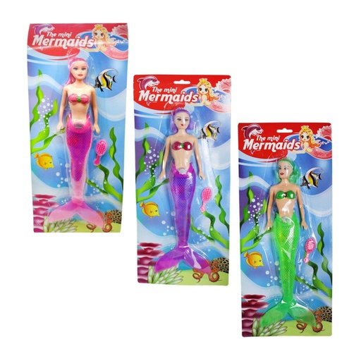 [472834] MUÑECA SIRENA 32cm e/Bl ( 52000 )