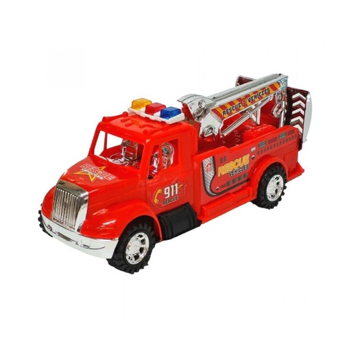 [472955] CAMION BOMBERO A FRICCION 22CM E/BO ( 50196 )