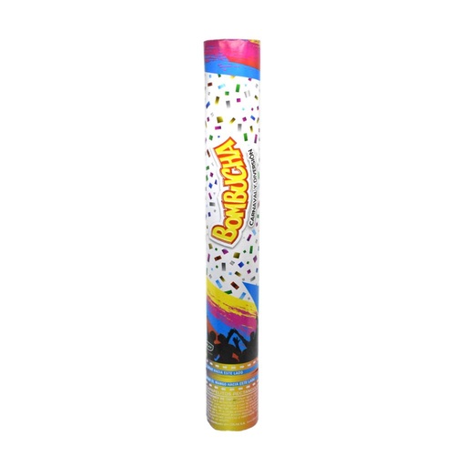 [476244] CAÑON LANZA PAPELITOS BOMBUCHA MULTICOLOR METALIZADO ( 73284 )