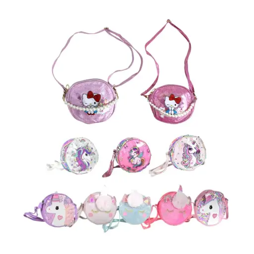 [478532] CARTERITA PERSONAJES 1 CIERRE C/ BRILLOS ( JH-1 / 2 / 3 )