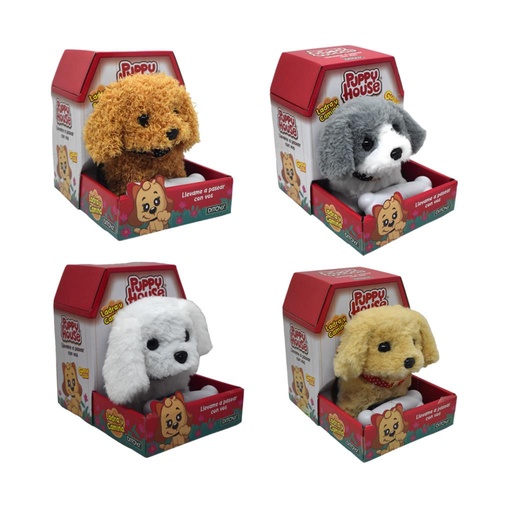 [480908] PERRITO PUPPY HOUSE DITOYS C/ HUESO - SONIDO - MOVIMIENTO E/ CJ