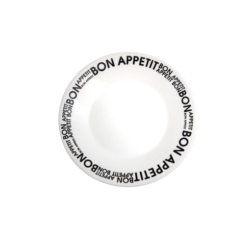 [487662] PLATO POSTRE CERAMICA 18CM BON APPETIT ( 1124182 )