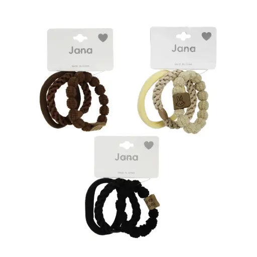 [488619] &SET COLITAS TRENZADAS Y LISA x3 e/Ct ( 36290/ ES25541 )