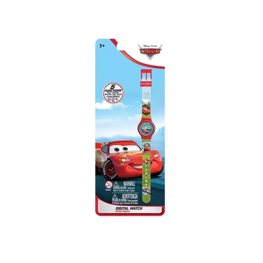 [489818] RELOJ DIGITAL 5 FUNCIONES CARS E/BL ( CARJ6 )