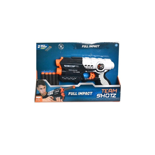 [490720] &PISTOLA LANZA DARDOS CHICA C/5 DARDOS E/CJ ( TS002 )