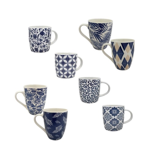 [491072] TAZA CERAMICA DISEÑO 330CC ( AD220-07/8 / AD222-04/7 / 2715 )